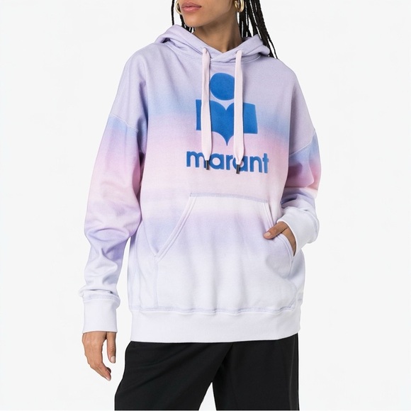 Isabel Marant Tops - Isabel Marant Étoile Mansel Gradient Hoodie Size 8 Streetwear Designer Casual